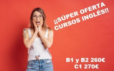 OFERTA CURSOS 100% ONLINE (B1, B2 y C1)